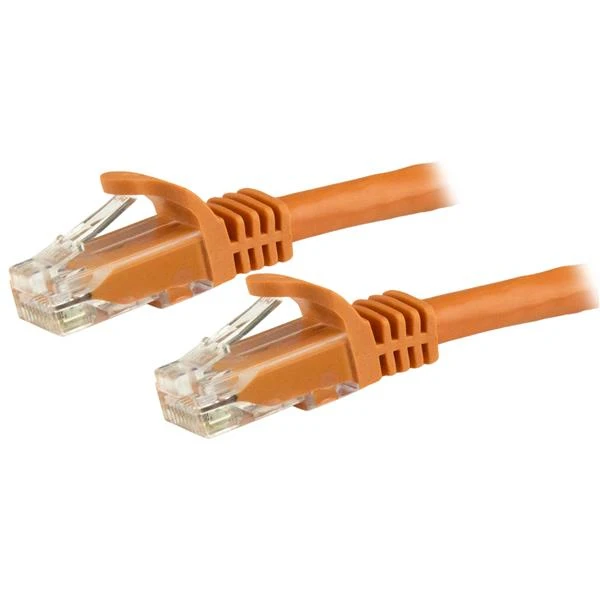 StarTech.com Cable de Red Ethernet Cat6 Snagless 3m Naranja - Patch RJ45 UTP U/UTP (UTP) |