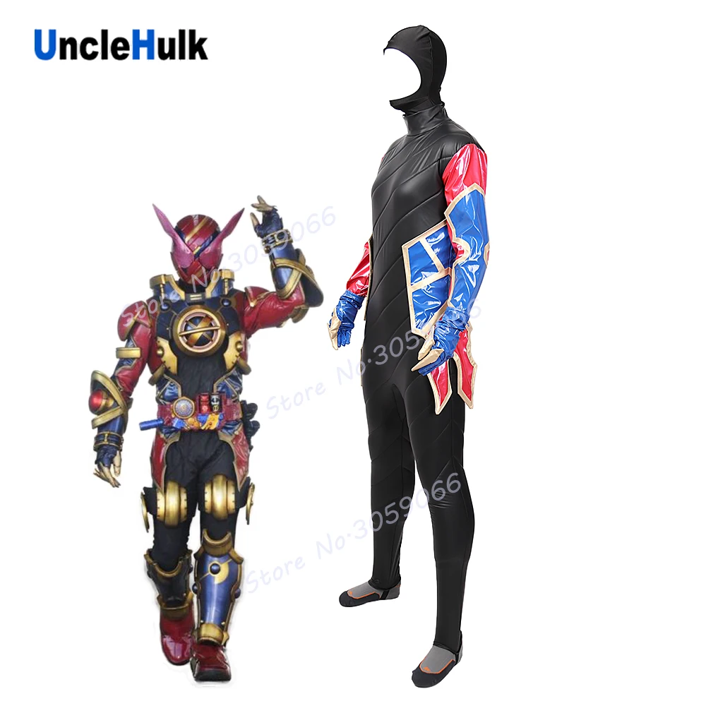 Костюм Kamen Rider Evol в виде кролика Zentai Прорезиненная Ткань и искусственная кожа