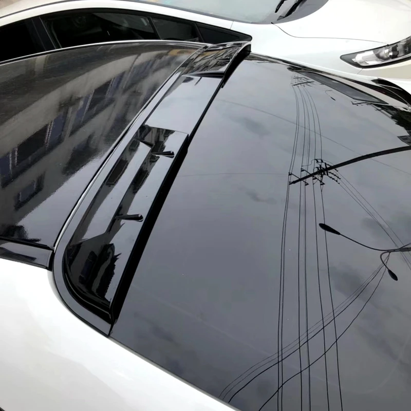 Для Benz W205 спойлер для Mercedes W205 спойлер 4-дверный седан C63 C180 C200 C250 C260 ABS Пластик спойлер до