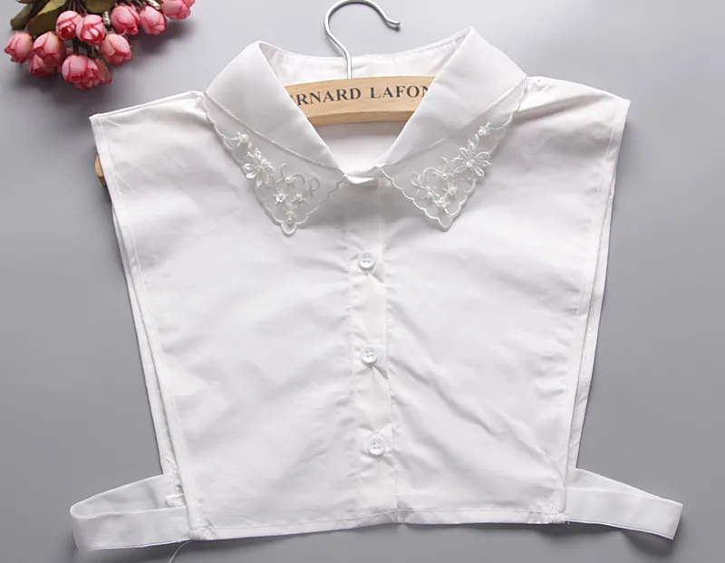 Накладной воротник украшение Новая модная женская универсальная Однотонная