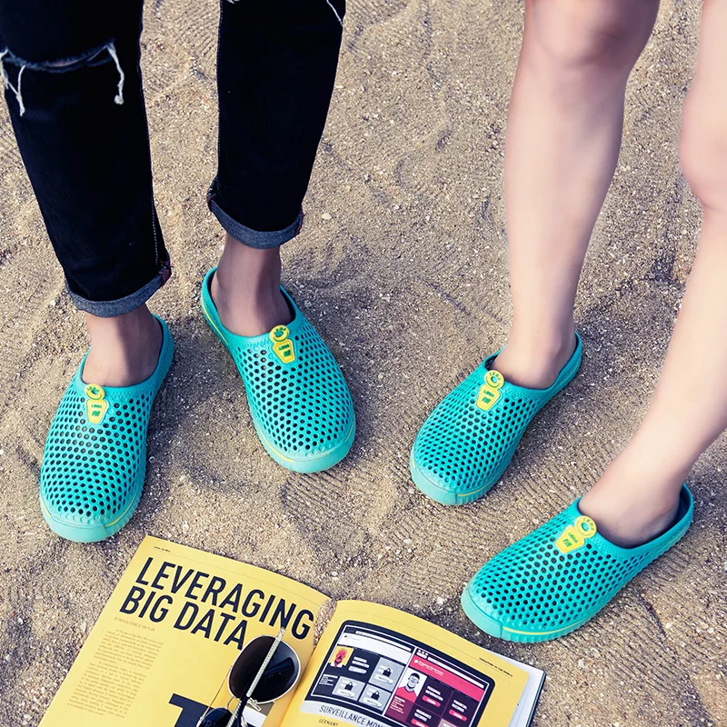 Большой Размеры 36-45 мужские сандалии новый бренд шлепанцы Для мужчин пляжные для