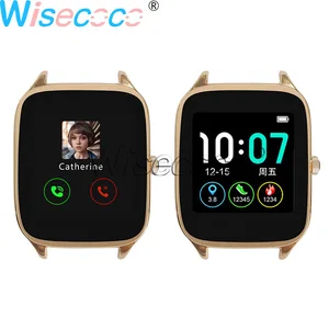 Новый чувствительный ЖК-дисплей AMOLED 1,63 дюйма WI501Q + сенсорный дигитайзер стеклянный сенсор в сборе для Zenwatch 2 с рамкой