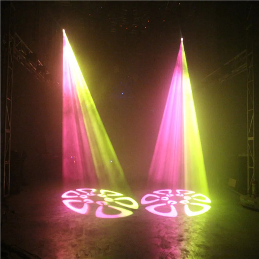 2 шт. 2018 300 Вт точечный Светодиодный прожектор Gobo focus Moving Head Stage 3 prism Lyre