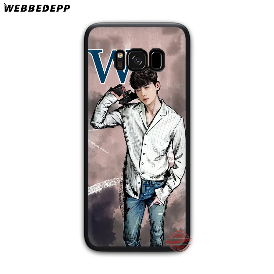 WEBBEDEPP Lee Jong Suk Soft Case for Samsung A6 A7 A8 A9 J6 2018 S6 S7 S8 S9 S10E S20 Ultra Note 8 9 10 Lite Plus | Мобильные