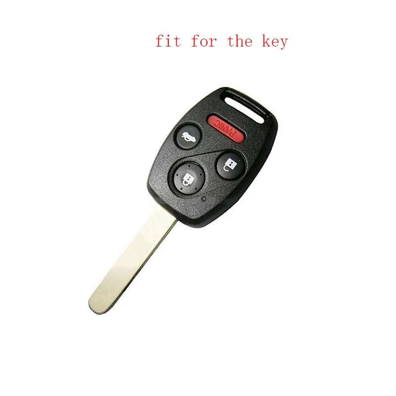 ZAD 4 buttons silicone car key fob cover case fit for Honda accord CIVIC CR-V element insight pilot crosstour ridgeCR-Z remote | Автомобили
