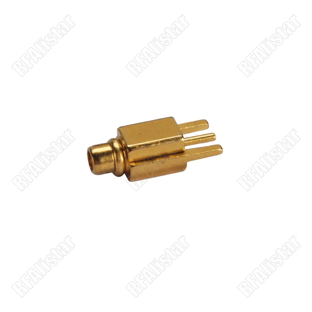 MMCX штекер с краем PCB крепление припоя RF коаксиальный разъем для DIY Shure SE215