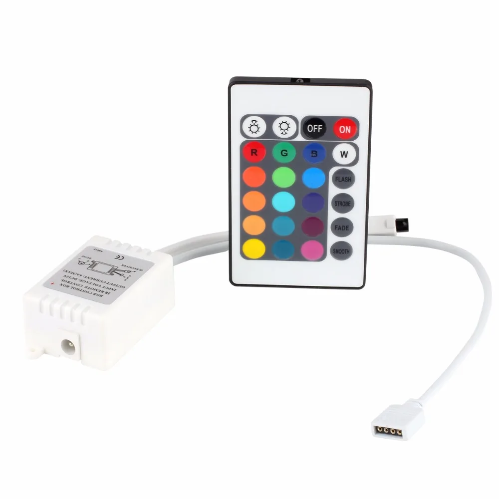 Комплект светодиодных лент Dream RGB SMD 3528 5 м 300 светодиодный s DC 12 В гибкий Сказочный светильник с ИК-пультом дистанционного управления 24 Вт адаптер питания