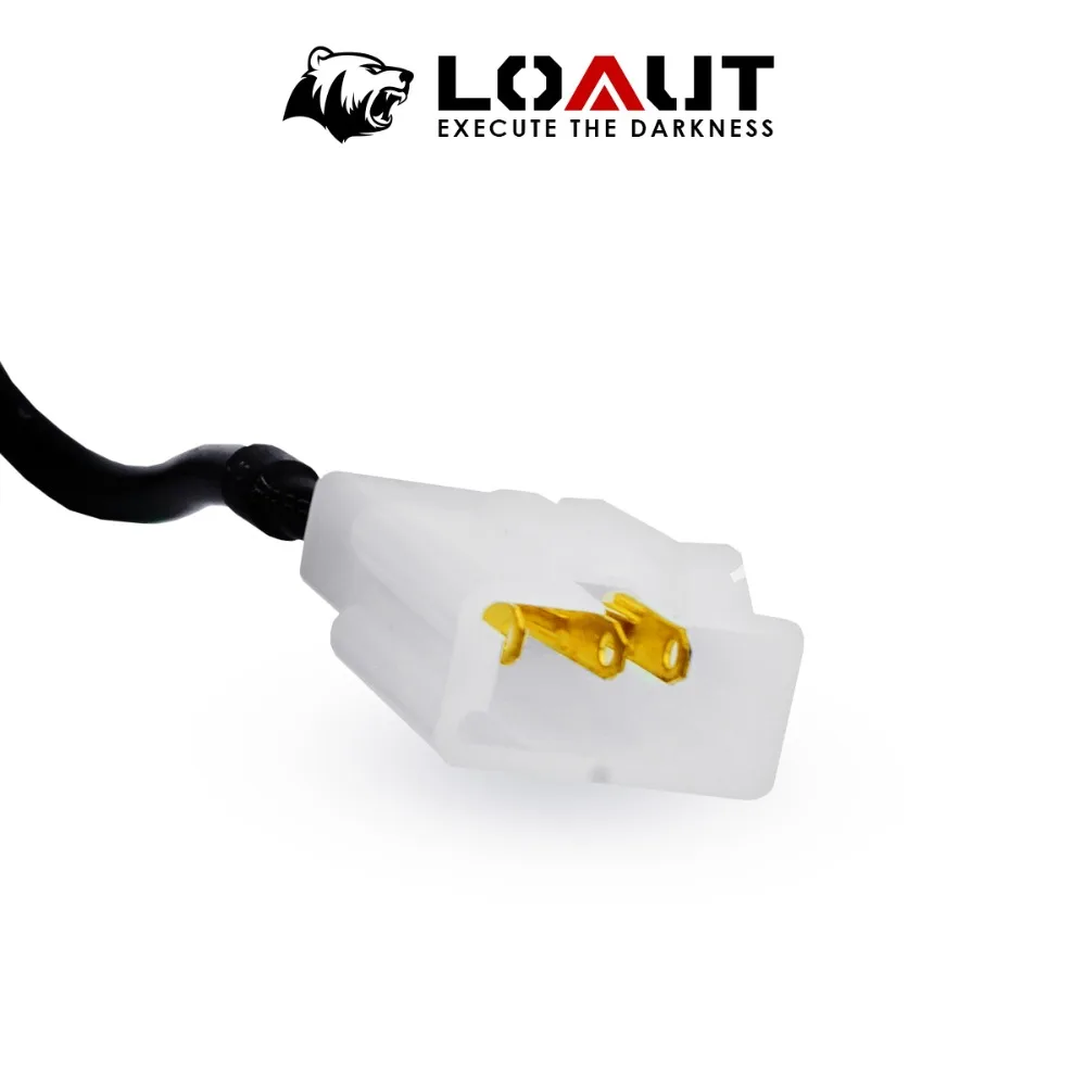 Светодиодный переключатель LOAUT с индикацией нажимной в форме капли