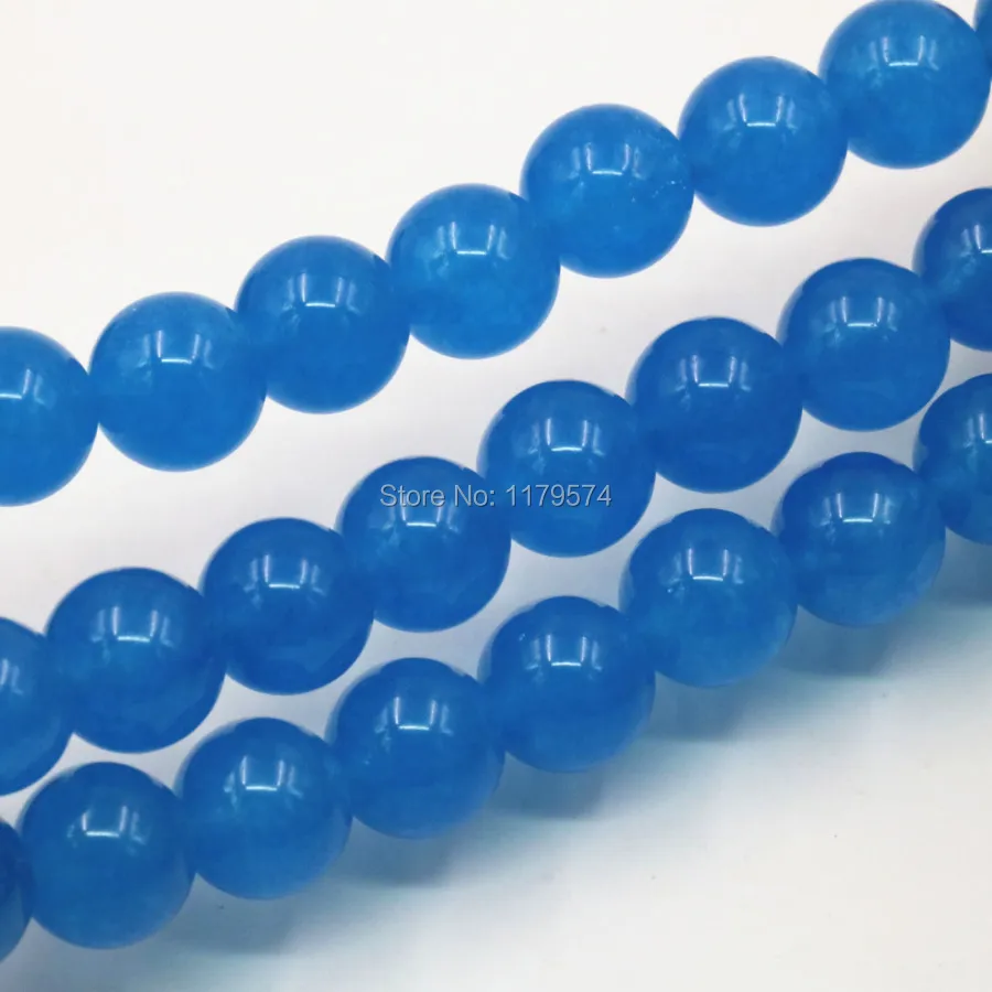 10 мм модный оранжевый/красный/розовый/синий/зеленый/белый халцедон Кристальный