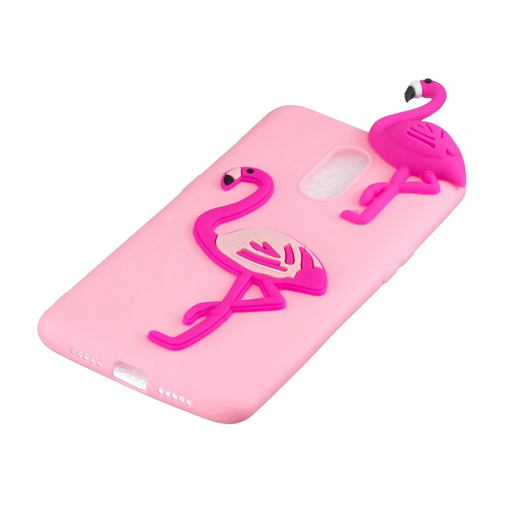 Силиконовый чехол на СПС Oneplus 7 3D милый Famingo для Pro Oneplus7 мягкий из ТПУ телефона |