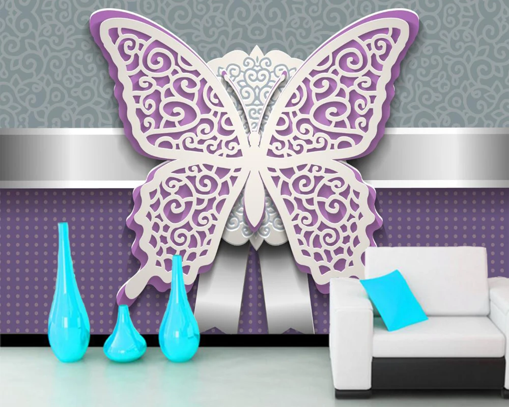 

Papel de pared Butterflies Closeup Graphics photo wallpaper,living room sofa TV wall kids'room wall mural wall paper home decor