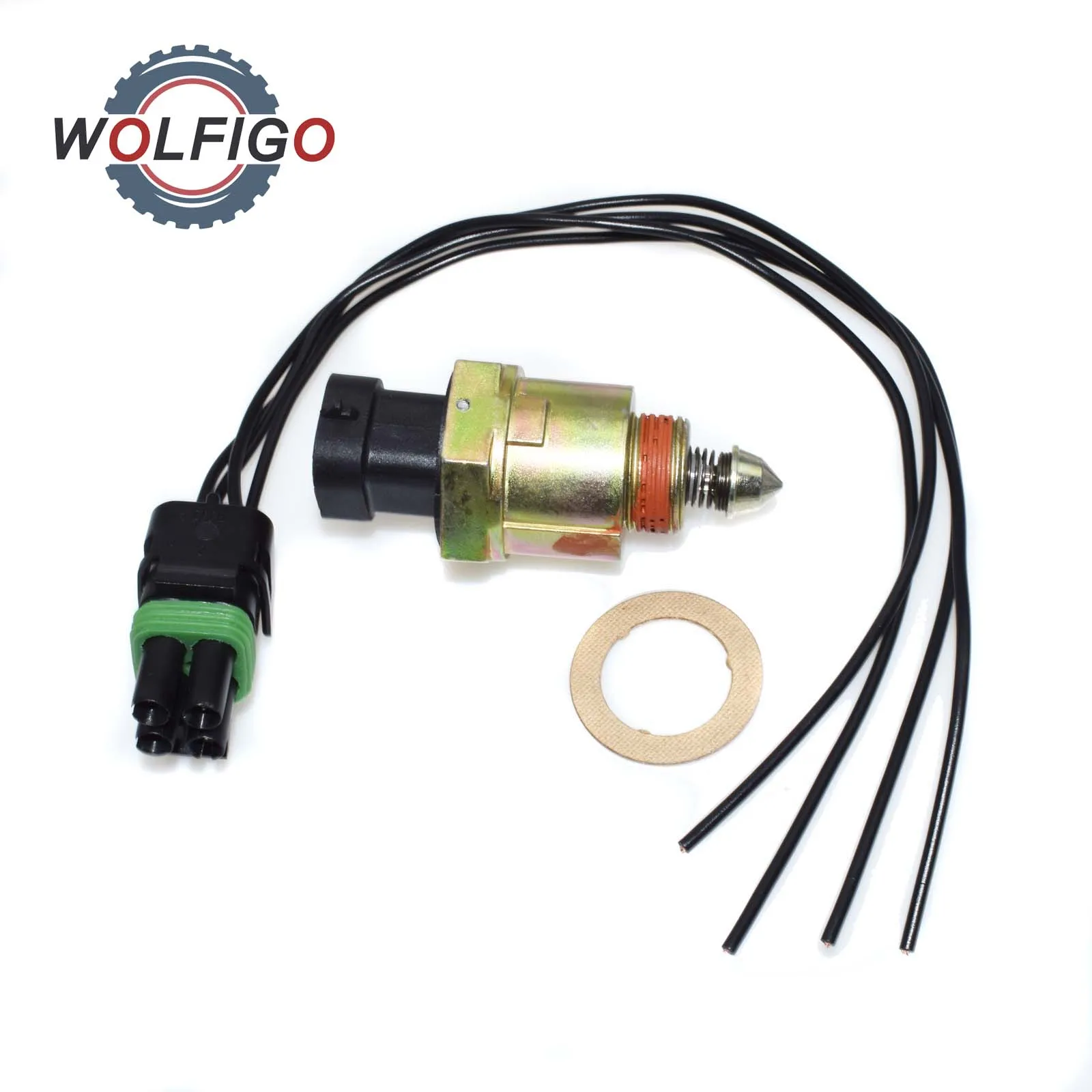 Клапан управления впускным воздухом WOLFIGO с коннектором для BUICK Chevrolet GMC CADILLAC PONTIAC