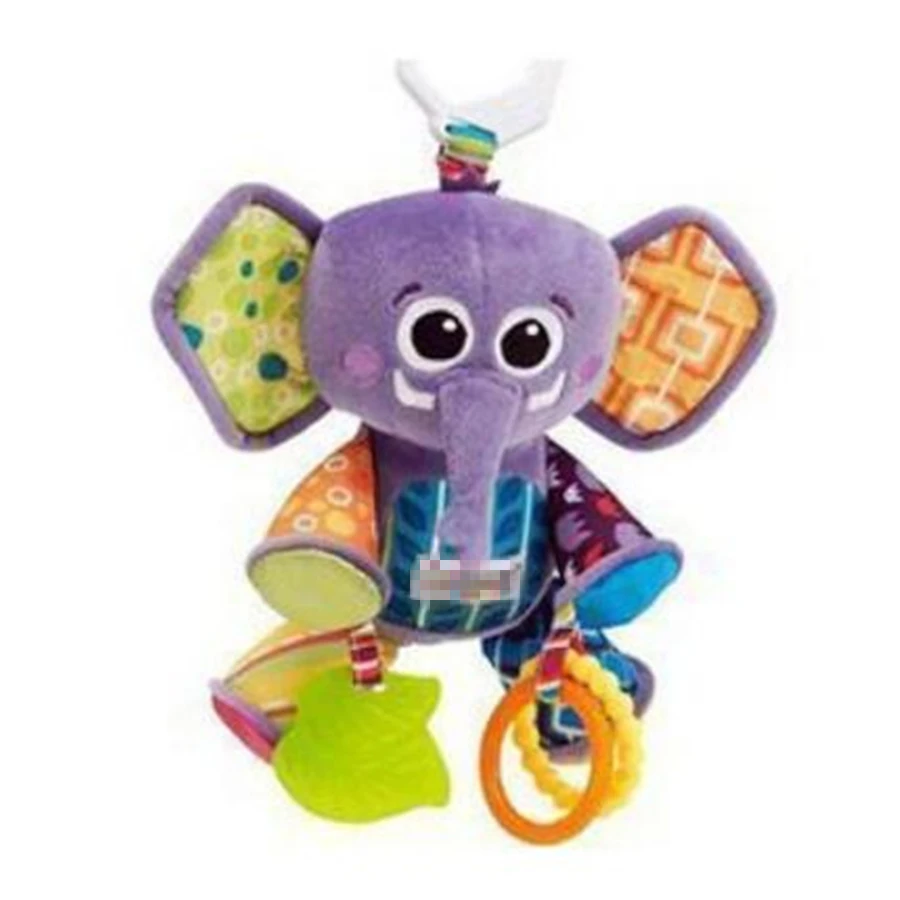 Американский известный бренд игрушки Новый многоцелевой Puzzle Слоник кулон 0 36months