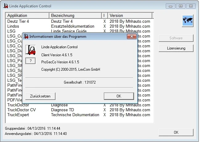 Linde Pathfinder LMH + KWS 11. 2017 лицензионный ключ активации| |
