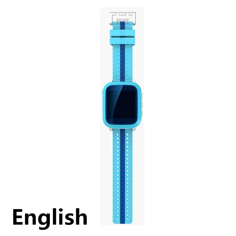 English blue Q72 умные часы детские часы gps трекер wifi водонепроницаемый 1,44 дюймов цветной экран противоударное стекло PK Q90 Q100 Q528 - Цвет: English blue