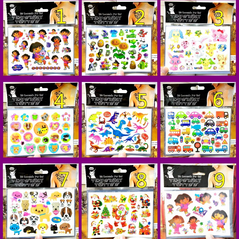 SHNAPIGN динозавр Юрского периода детская временная татуировка боди арт флеш