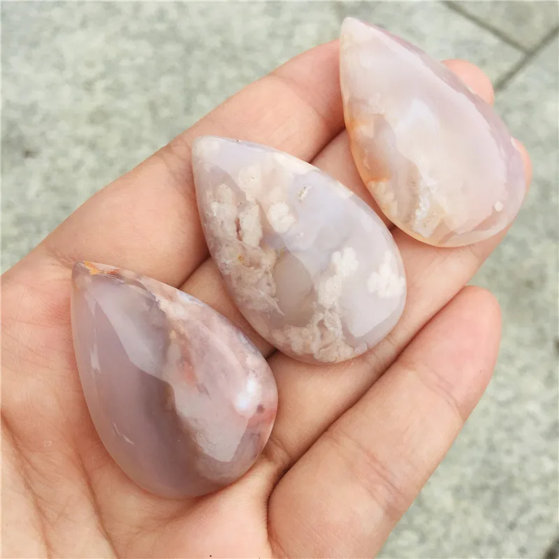 Красивые Подвески из натурального цветка вишни агата нефритовая подвеска