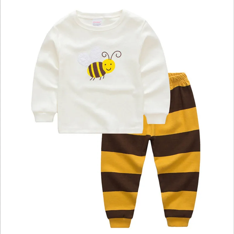Детский пижамный комплект для девочек на осень/весну|toddler girl clothing sets|girls brand setgirls set