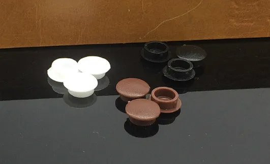 Байонетная апертура 10 мм пластиковая крышка для отверстия Крышка трубы мебели