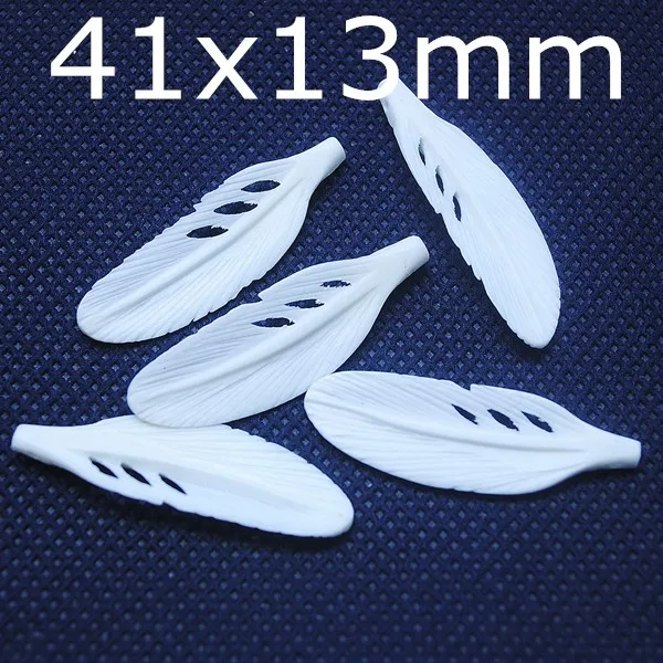 2 шт белые бусины в форме костей натуральные амулеты аксессуары фурнитура для