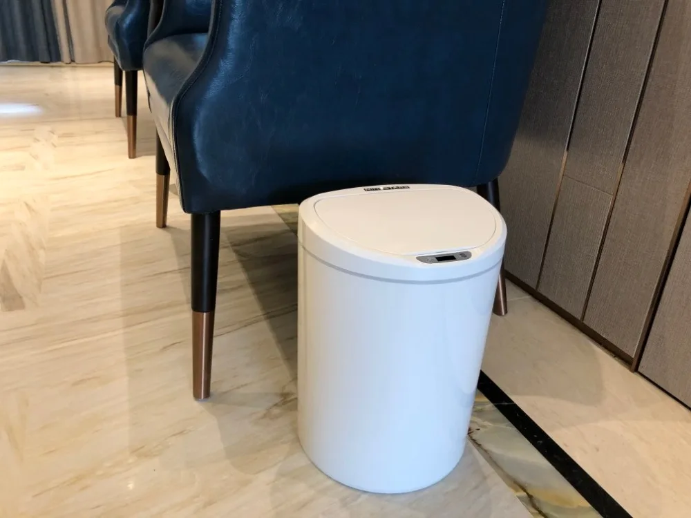 Xiaomi NINESTARS Смарт Сенсор мусорный бак 10L автоматический индукционный бесшумный Бесконтактный мусорный контейнер для Дом Офис Кухня Применение