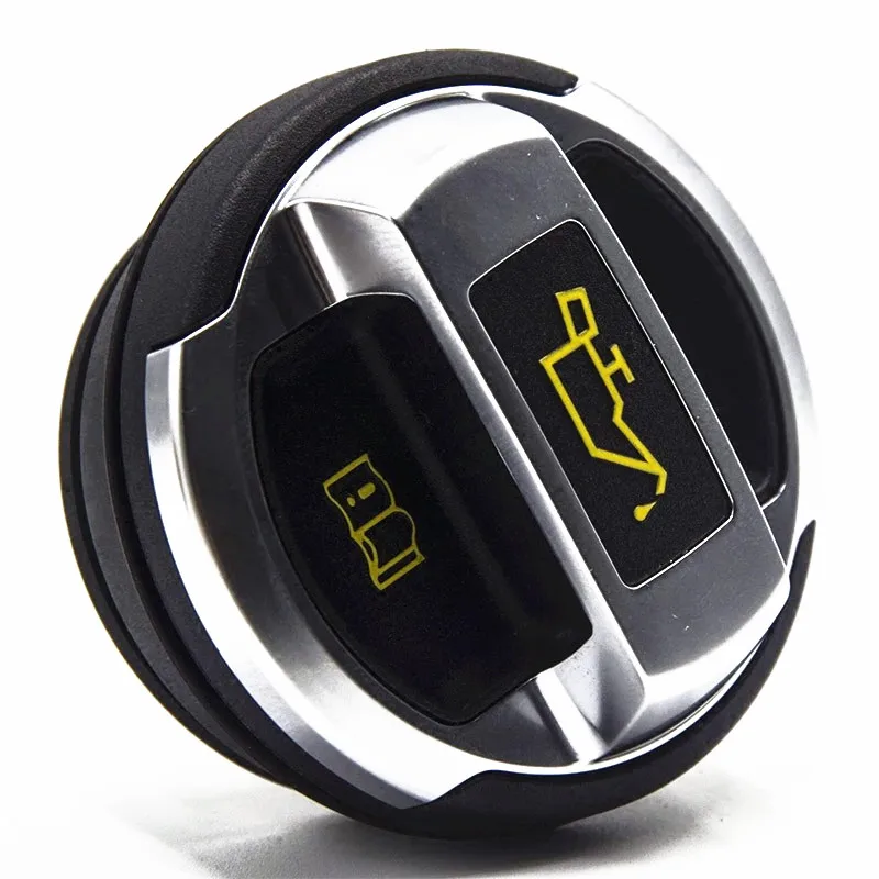 Хромированная Крышка масляного бака крышка фильтра переключатель для Audi R8 A4 A6 Q3 Q5