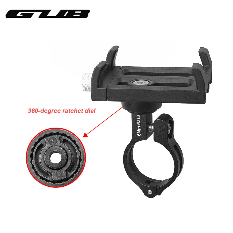 GUB Plus 3 алюминиевый держатель для телефона велосипеда MTB горный велосипед