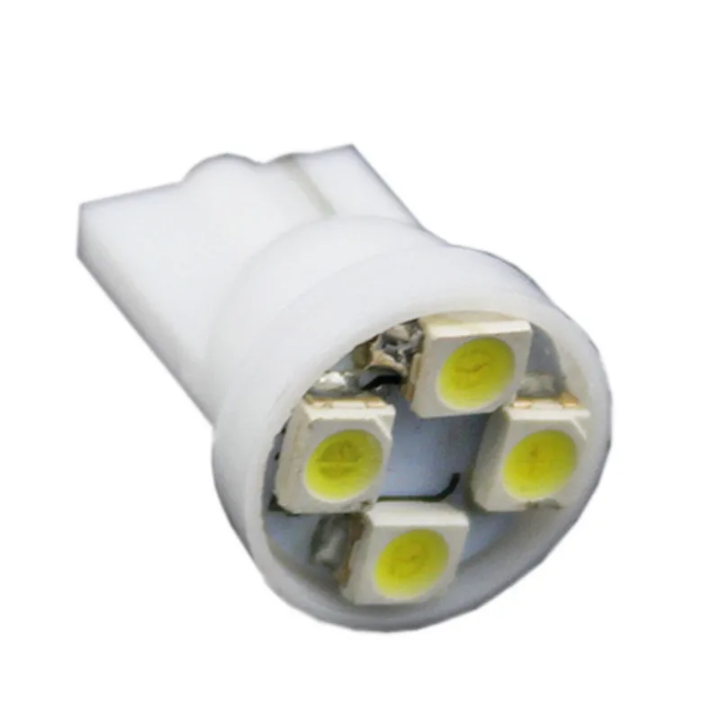 Лейтес 4000 шт 12V 4smd 1210 194 w5w T10 светодиодные лампы для автомобиля светодиодные фонари заднего хода лампы 3528 белый Цветной интерьер автомобиля огни