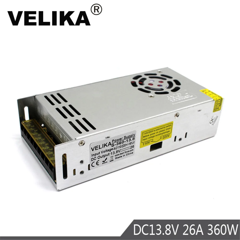Драйвер для светодиодной лампы 13 8 В 360 Вт 110 А 220 переменного тока|power supply 13.8v|smps