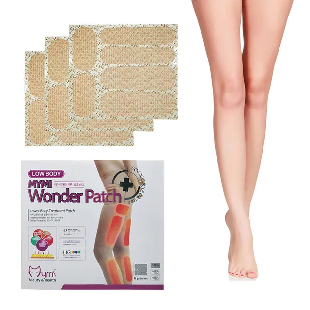18 шт./упак. MYMI Wonder пластырь для похудения ног и рук продукты сжигание веса