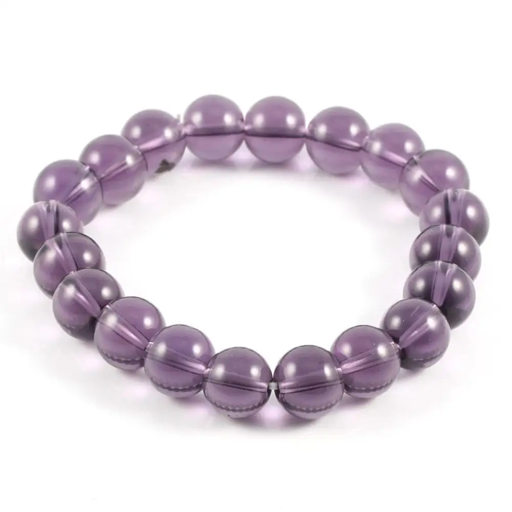 Модные красочные браслеты 10 мм из стекла и бусин браслет с веревкой расстоянием