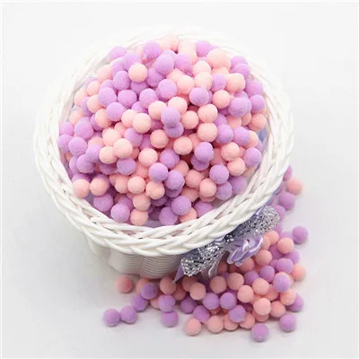 0326 20g Мини Помпон 8 мм Pom Poms Ponpon многоцветные Pompony ремесла поставки DIY для детской игрушки швейные украшения для дома и свадьбы 20 г - Цвет: 0326 20g