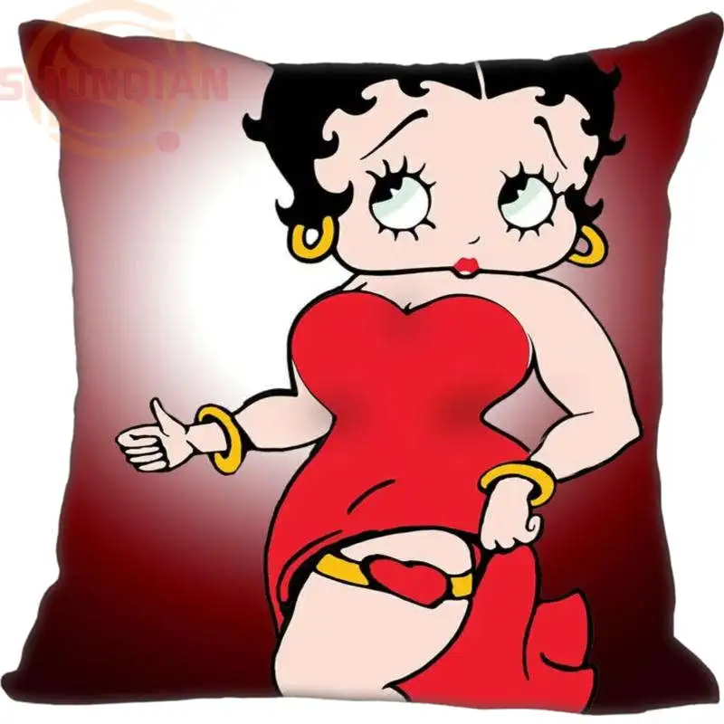 1 Новинка Betty Boop декоративная Свадебные наволочки индивидуальный подарок для наволочки 35X35 см, 40X40 см(с одной стороны - Цвет: 1