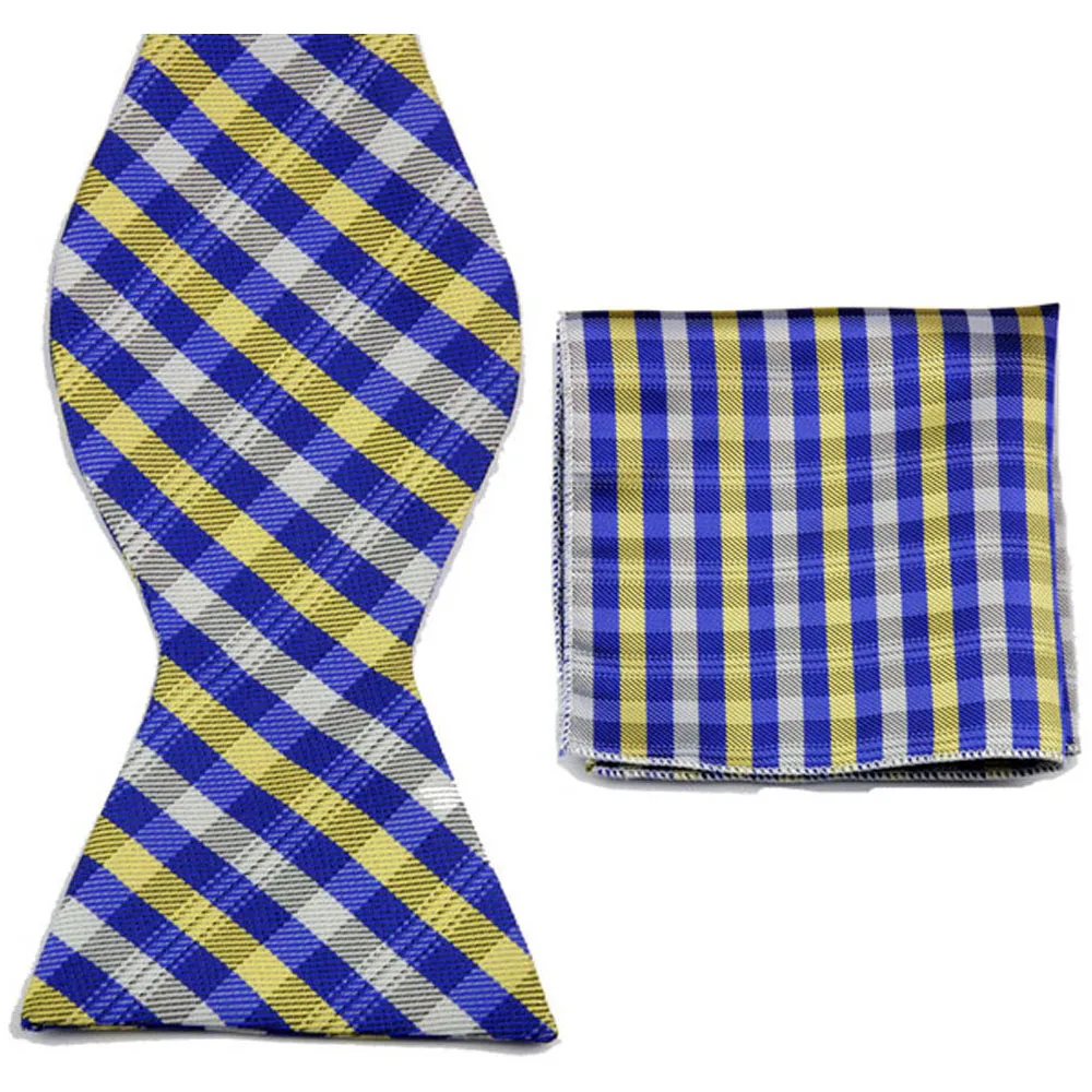 BT002 Plaid Bowtie Weaves Classic Fashion Men's Bowties 2015 Wedding Adjustable Casual Business Party Luxury Bow Tie|tie a little ribbon|tie