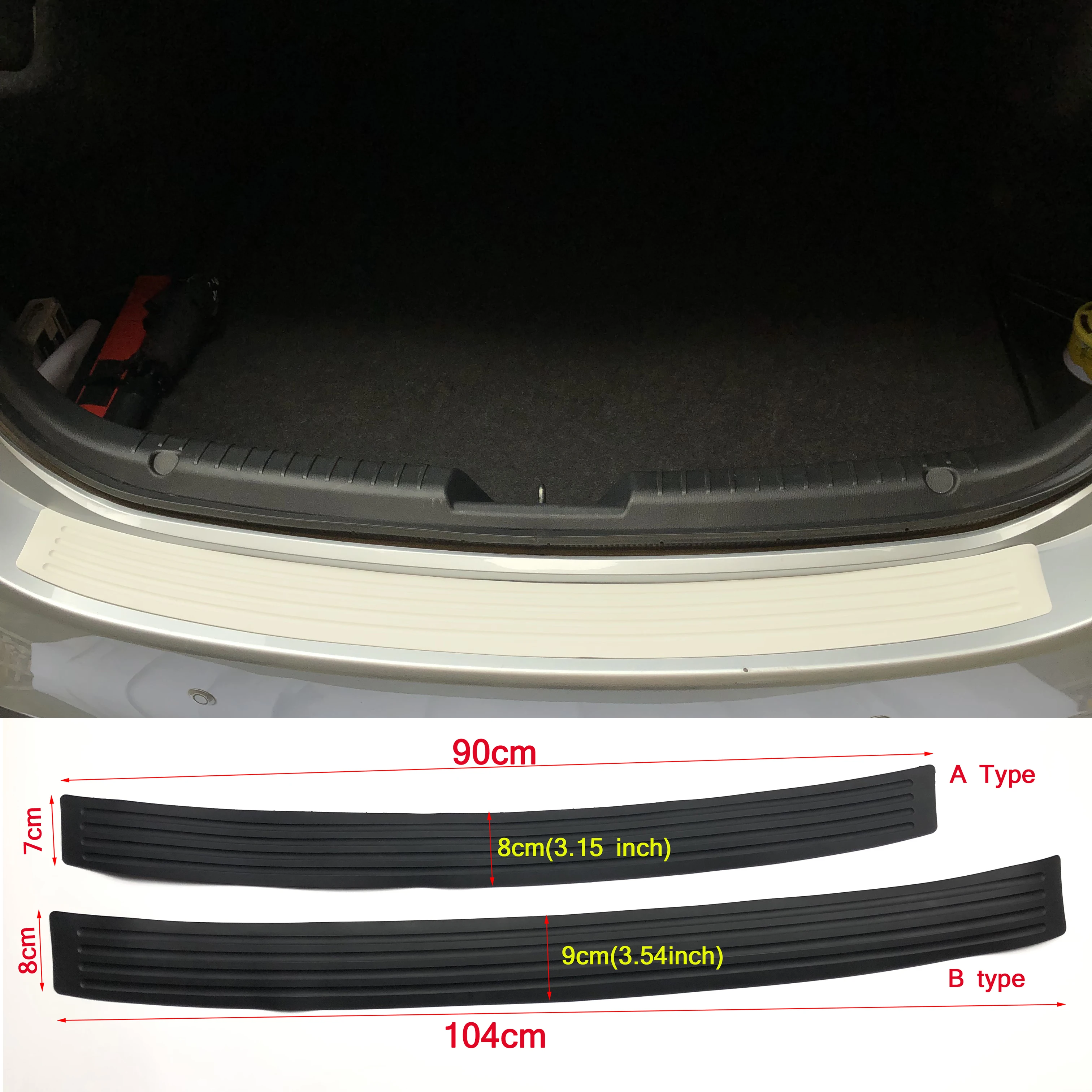 Car Rear Bumper Scuff Protective Case For BMW 1 2 3 4 5 6 7-series E46 E90 X1 X3 X4 X5 X6 X7 X8 F07 F09 F10 F30 F35 F30 F31 F28