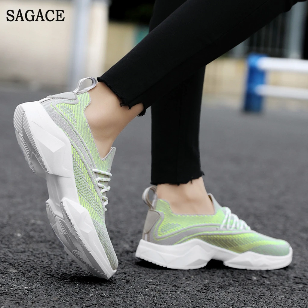 SAGACE спортивная обувь для женщин повседневные легкие спортивные кроссовки