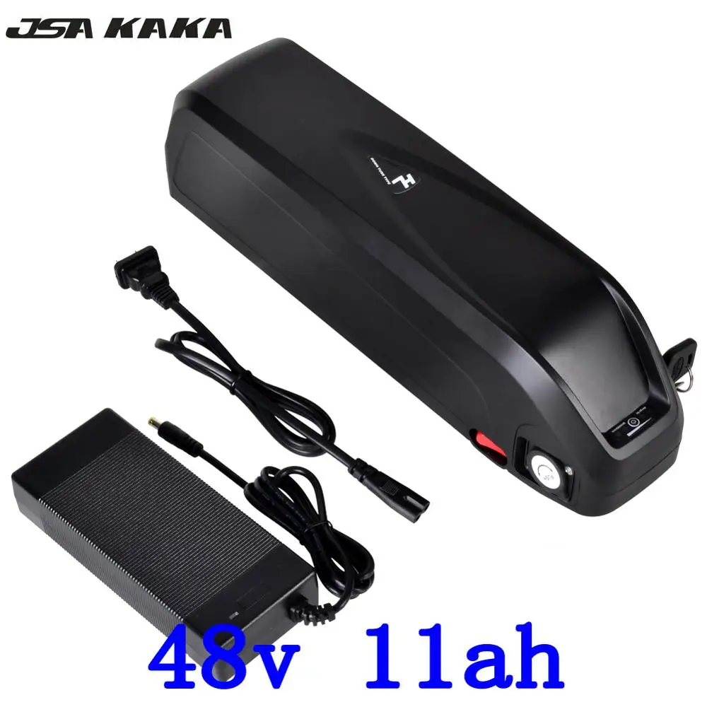 

48V 11AH 5V USB E-bike e bike Down tube Haillong литий-ионный аккумулятор 48V 500W 750W электрический велосипед с 20A BMS + 2A зарядным устройством