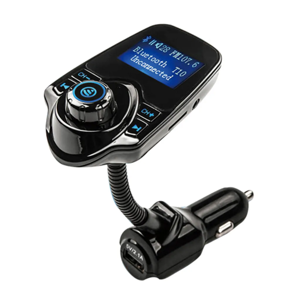 Автомобильный Bluetooth fm-передатчик, беспроводная гарнитура, аудио приемник, авто MP3 плеер, 2.1A USB быстрое зарядное устройство, автомобильные аксессуары