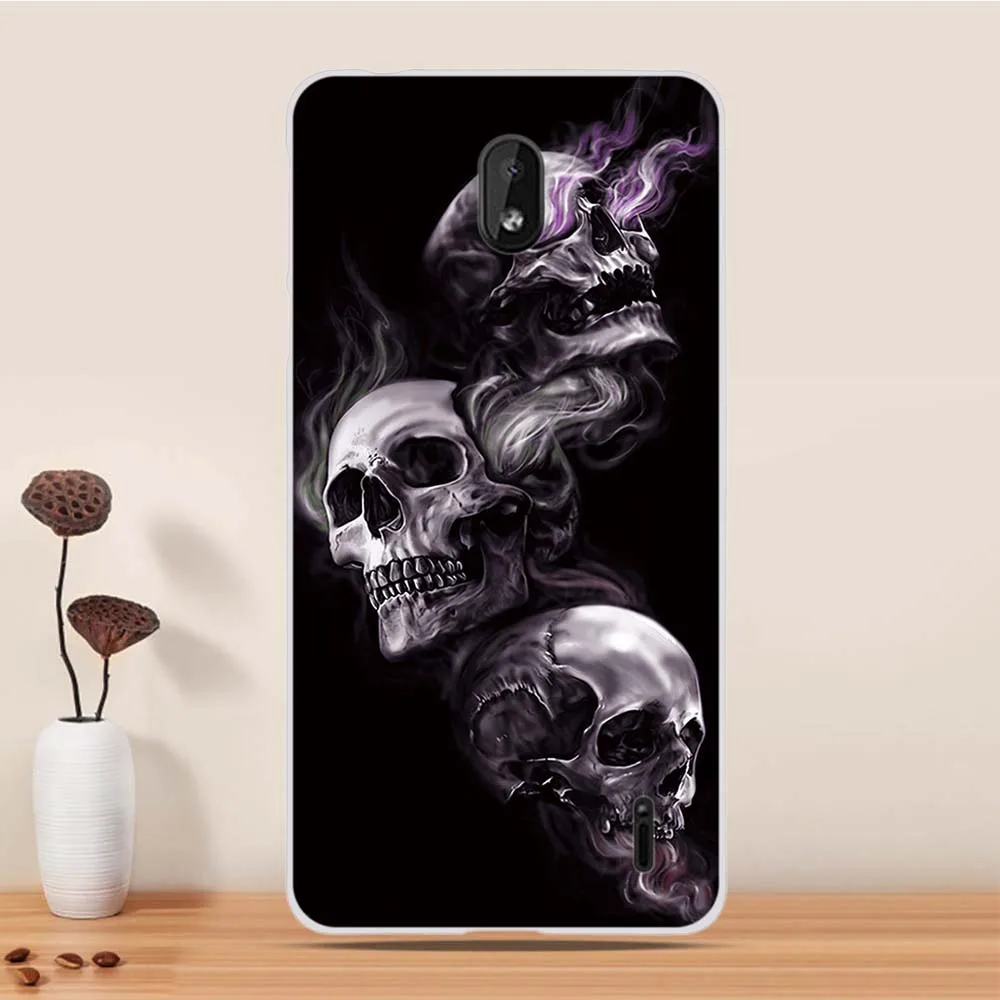 Чехол для Nokia 1 Plus 2019 силиконовый мягкий чехол из ТПУ задняя крышка телефона