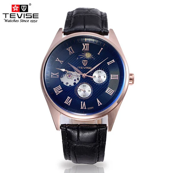 Для мужчин полностью автоматический механические часы марки модные Сталь