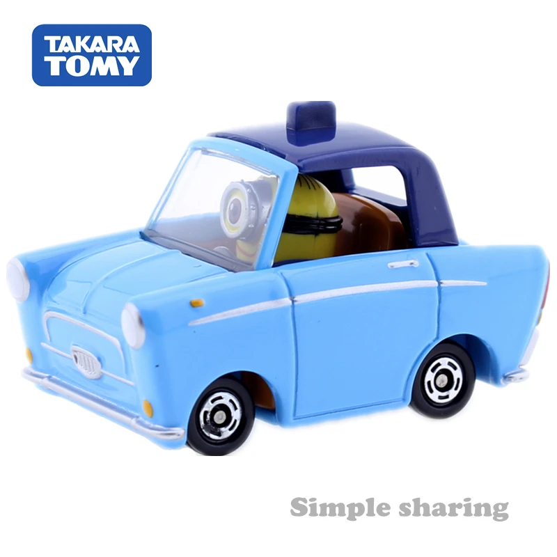 Takara Tomy Dream TOMICA Ride On R03 Гадкий я Стюарт и счастливый автомобиль литый под давлением