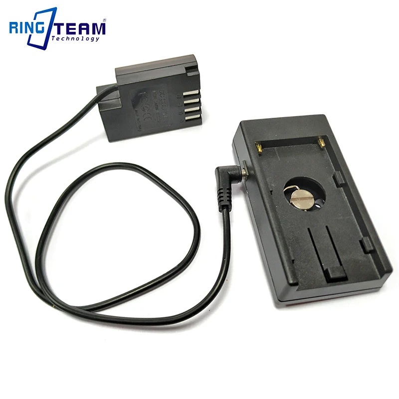 NP F970 F750 держатель батареи Монтажная пластина с DMW DCC12 пустышка батарея для камеры