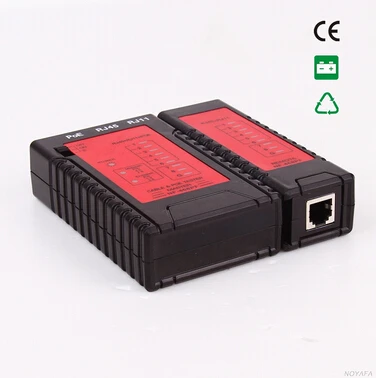 Noyafa NF-468PF RJ45 RJ11 PoE тест сетевого кабеля проверка непрерывности провода |