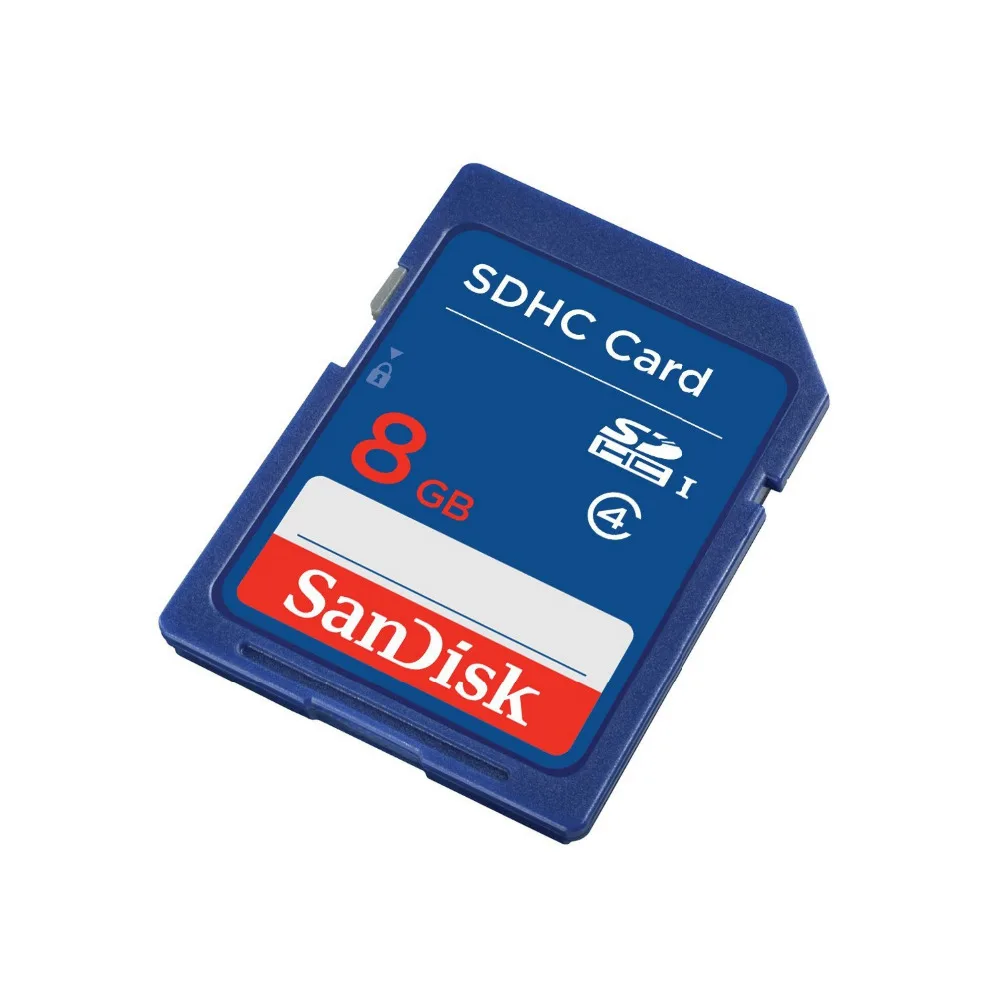 Новый 2014 Горячая Продажа 100% Первоначально Неподдельный SanDisk SDHC Карты Памяти