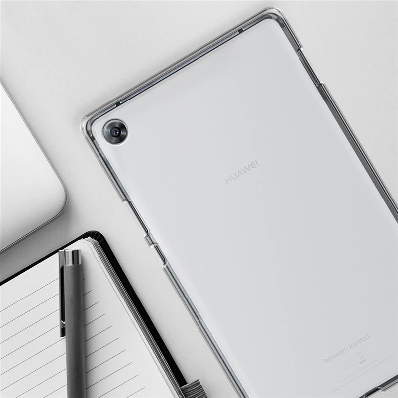 

Crystal Clear Soft Thin Anti-scratches Cover for Huawei Mediapad M5 8.4 inch 2018 Tablet