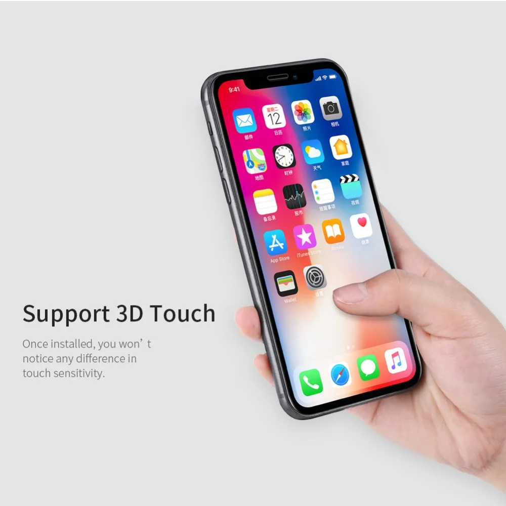 Nillkin For iPhone X screen protector Soft Edge Amazing AP+ Pro Film XS Tempered Glass Full cover 5.8 inch |