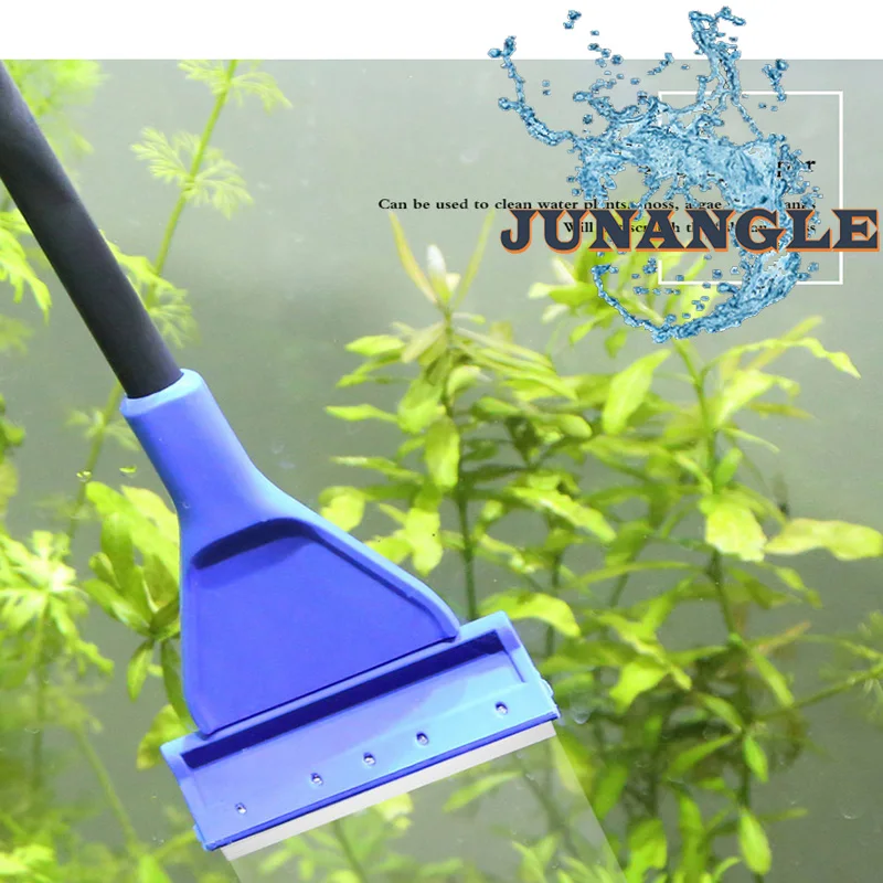 Aquarium Fish Tank Cleaning Tool Brush Long Handle Telescopic Five in One Clean Accessories | Дом и сад