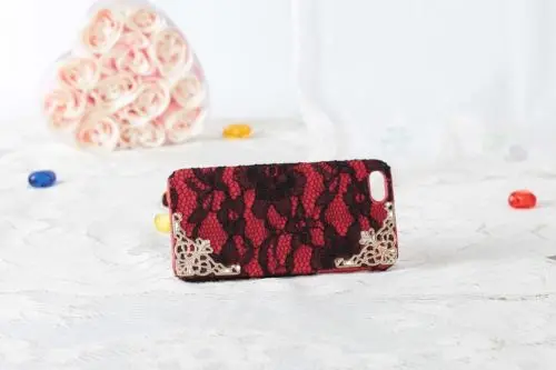 Fashion Luxury Sequin Lace Phone Hard Back Case Cover Skin FOR Apple IPHONE5 5s |