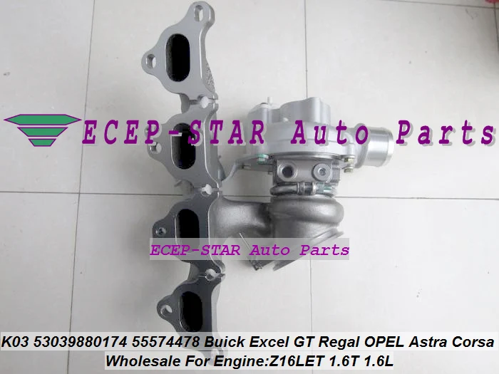 Турбо K03 53039880110 53039700110 5860016 для Opel Astra H J Corsa модели Insignia Meriva Z16LET Z16LER 1.6L 132KW 07