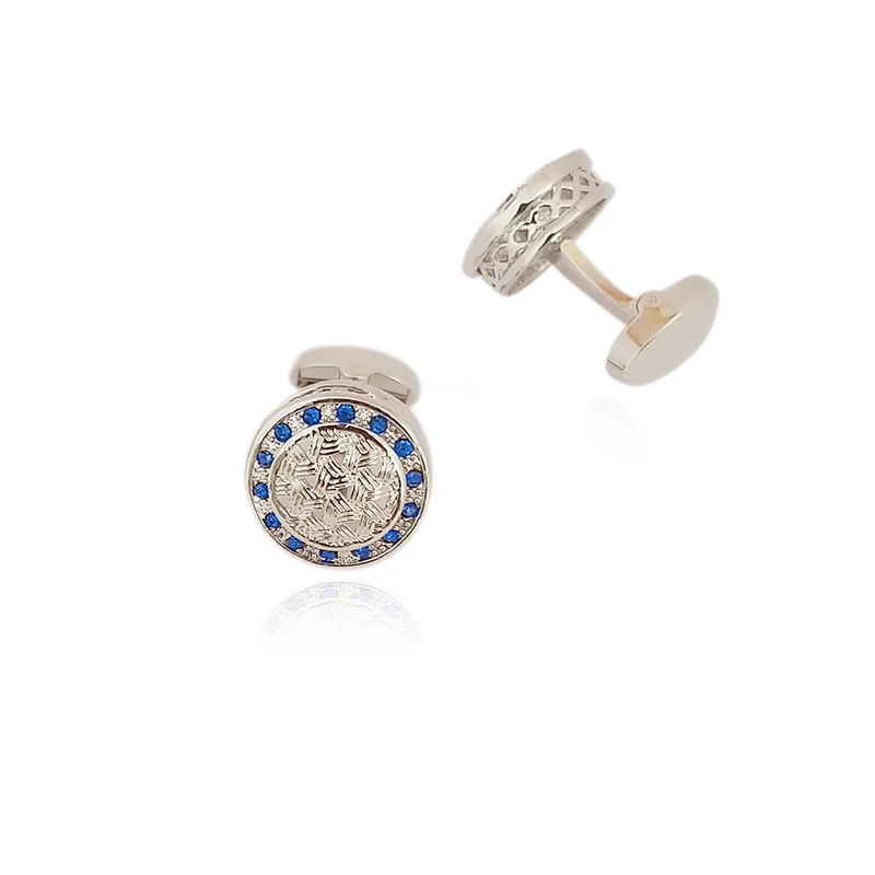 Богемский узор французская рубашка Запонки качество Медь Модные ювелирные